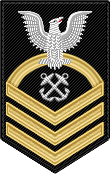 Chief Petty Officer, gold badge